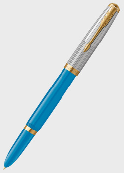 Перова ручка Parker Parker 51 Premium Turquoise GT, фото